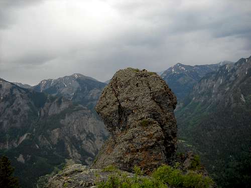 View from Sister Peak
