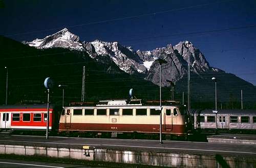 From the Garmisch train...