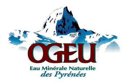 The Ossau, logo of Ogeu spring water