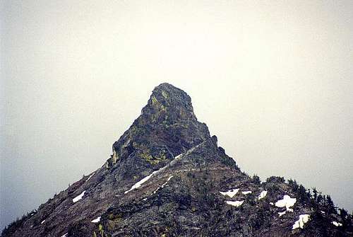 The summit tower of 8,781-ft...