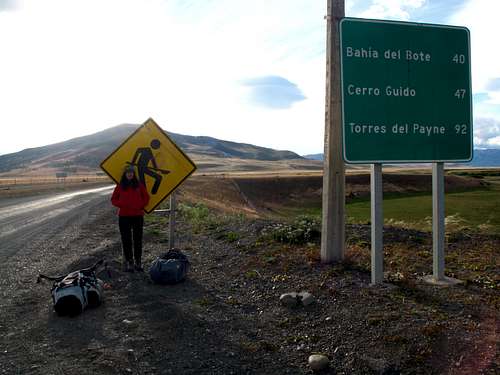 Waiting to get to Torres del Paine