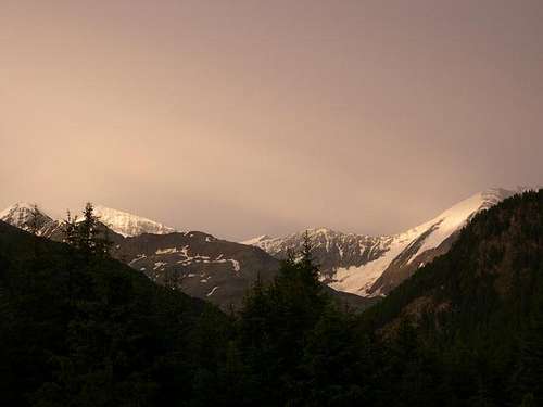 A strange light after a storm