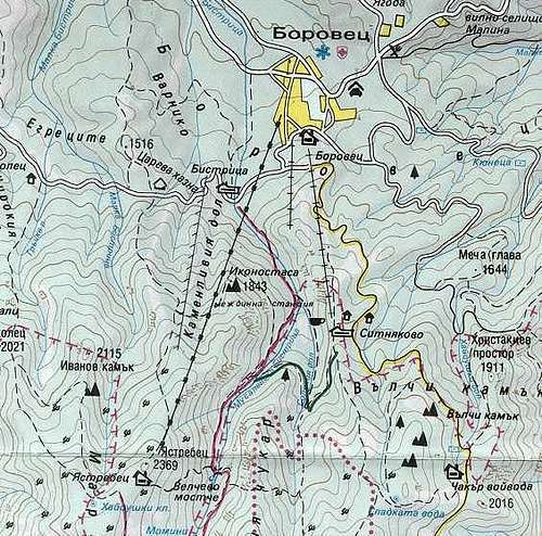 Map of Musala (part 1 of 2)