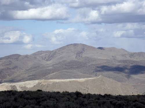 Clark Mountain seen from the summit of Peak 6405