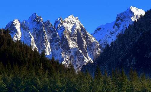 Mount Index's Impressive North Face