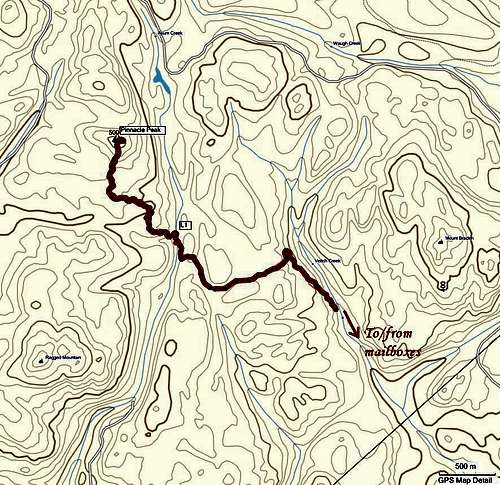 Pinnacle Peak Tracklog
