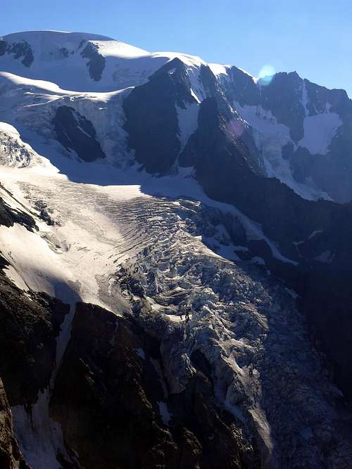 From Aiguilles des Luisettes to Valsorey's Glacier 