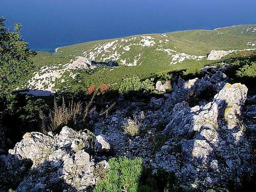 Summit view of Osorscica -...