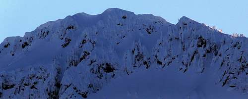Mount Pilchuck's Summit in Winter