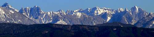 Monte Cristo Peaks Area