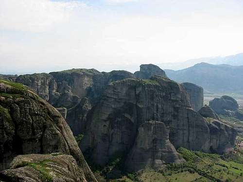 The rocks of Meteora