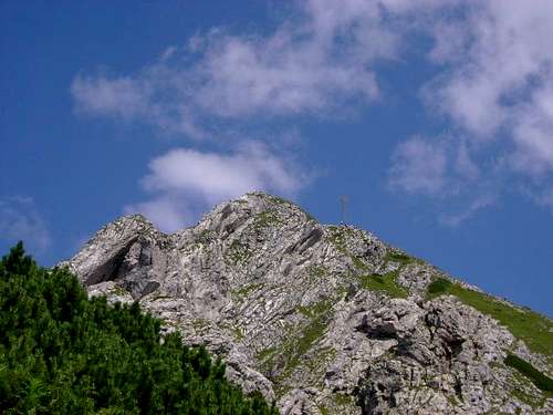 view on Giewont, 1894m. npm.