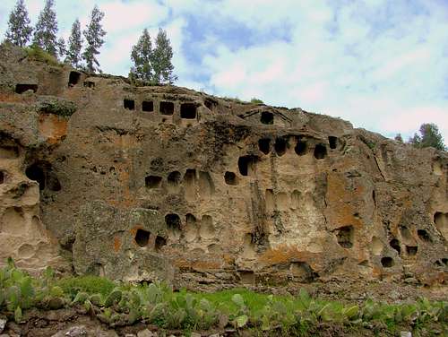 Ventanillas de Otuzco Ruins. Cajamarca, Peru.