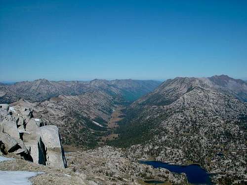 The Lostine Valley from the...