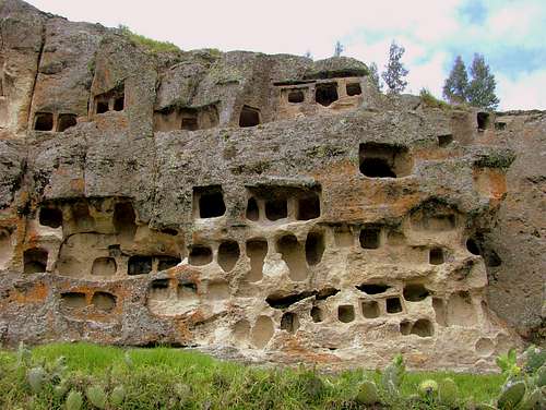 Otuzco Ruins. Cajamarca, Peru.