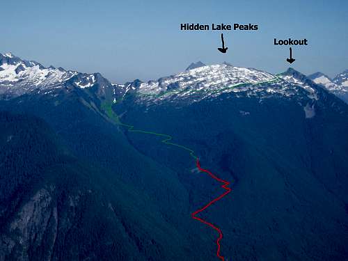 Hidden Lake Peaks