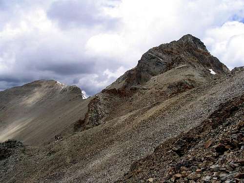 Approaching the summit, July 04