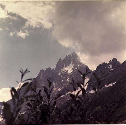aiguille du grepon from...
