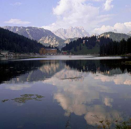 misurina lake 1981