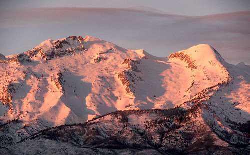 Lone Peak & Bighorn Peak