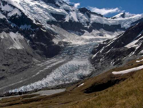Dart Glacier from Cascade Saddle