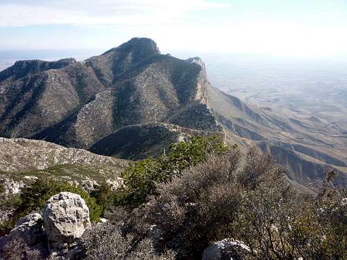 South to Guadalupe Peak