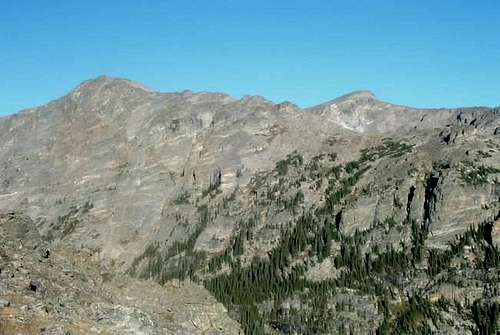 Otis Peak and Hallett Peak