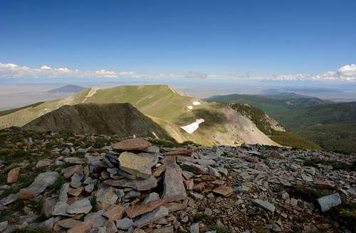 Venado Peak summit