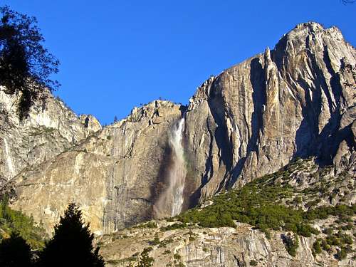 Upper Yosemite Falls area