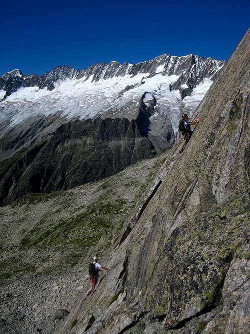 Climbing on Bergseeschijen