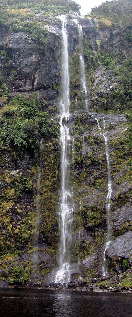 Waterfall in Doubtful Sound