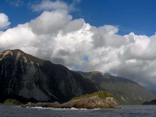 Near the mouth of Doubtful Sound