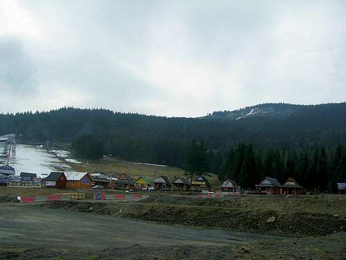 Czarna Gora Ski Resort in Sneznik Massif