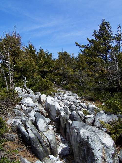 Rock Formation on Bald Mtn