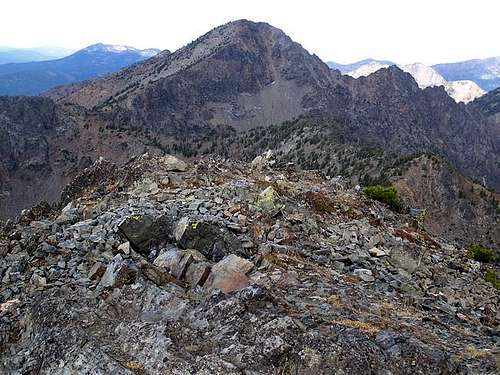 Rock Creek Butte from the...
