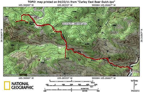 Bear Gulch Route