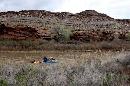 Rafters on Gunnison River