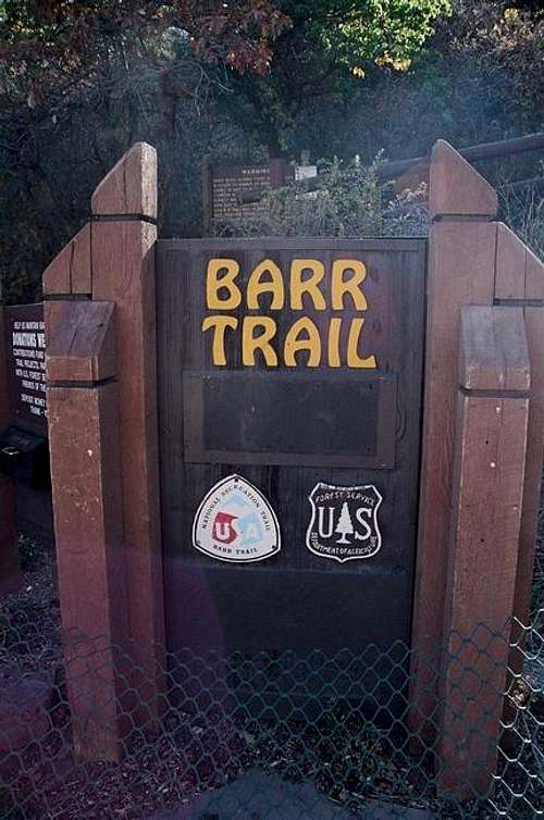 Barr Trailhead