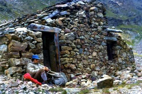 Remains of the Old BARON BECK PECKOZ SHELTER 1976