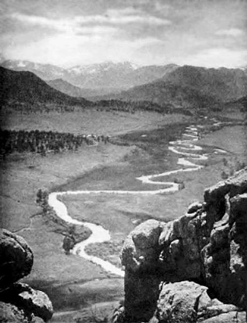 Estes Park Valley, circa 1909