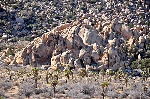Distant View of Hound Rocks
