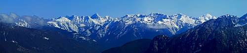 Monte Cristo Peaks Panorama