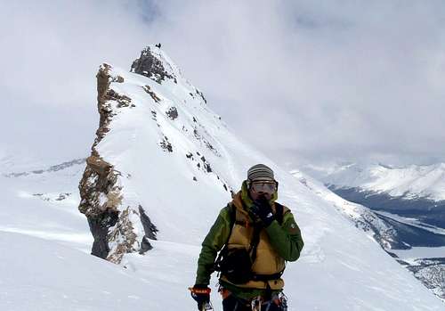 Final summit ridge - Saint Nicholas Peak