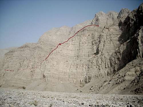 Descent Ridge Wadi Galilah