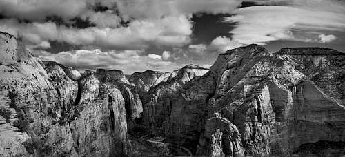 Zion Canyon from Angels Landing