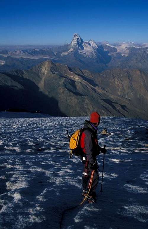 Climbing to alphubel