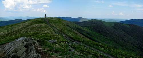 Panorama from Wielka Rawka
