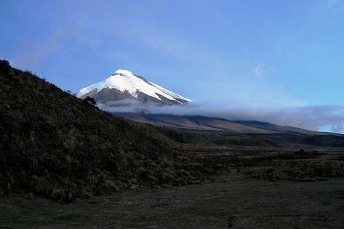 Cotopaxi from camp site