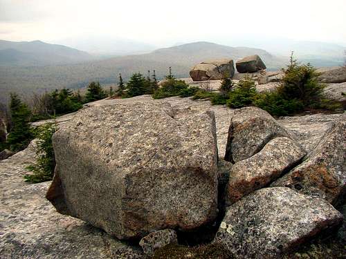 Cosmic harmony. Pitchoff Mtn summit. Adirondacks.