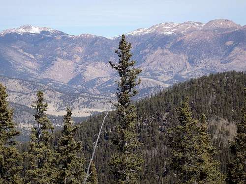 Bison Peak and McCurdy Mountain from Badger Mountain